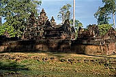 Banteay Srei temple - the 2nd enclosure from the moat